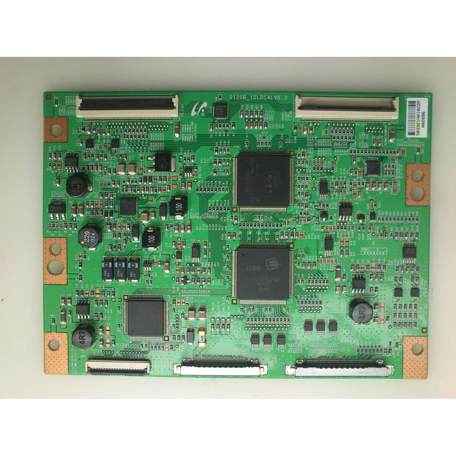 T-CON PARA TV PHILIPS / NUMERO DE PARTE LJ94-03321H / S120B_1DLDC4LV0.3 / PARTES SUSTITUTAS LJ94-03323G / LJ94-03325F / LJ94-03323E / PANEL LTA550HJ01-F02 / MODELOS  55PFL5705D/F7 / 55PFL5505D/F7 / 55PFL5705DV/F7 / 55PFL5706/F7
